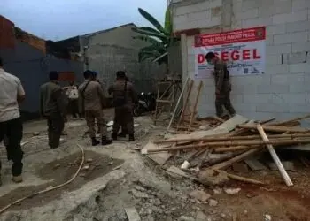 Sudah Berjalan Berbulan-bulan, Dua Proyek Klaster Baru Disegel Pol PP