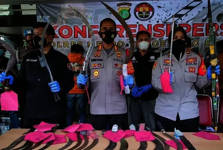 Hendak Tawuran, Puluhan Remaja di Tangerang Dicokok