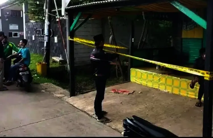 Gardu FBR di Pondok Aren Dibakar Orang Tak Dikenal