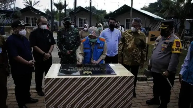 Airin Resmi Operasikan Glamping Rumah Lawan Covid-19 Tangsel