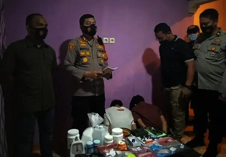 Pabrik Ekstasi di Kab. Tangerang Digerebek, 1.850 Butir Ekstasi Disita