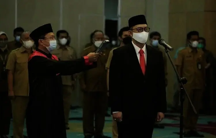 Bambang Noertjahjo Dilantik jadi Sekda Definitif Kota Tangsel