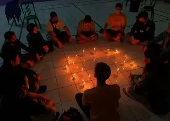 Mahasiswa Lintas Agama di Kota Tangerang Doa Bersama