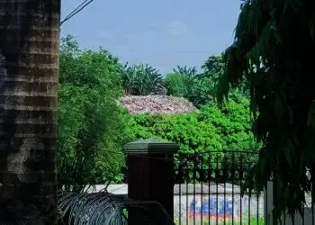Gunung Sampah di Tangsel Sambut Kedatangan Pengendara