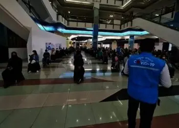 Datang Tak Sesuai Jadwal, Peserta Vaksinasi di ITC BSD Terlibat Cekcok dengan Petugas