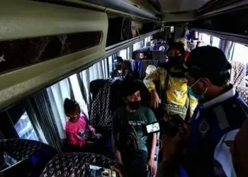 Dishub lakukan Pengawasan Bus Jelang Penerapan Pelarangan Mudik