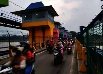 Bendungan Lama Masih Kokoh dan Jadi Tempat “Ngabuburit” Masyarakat