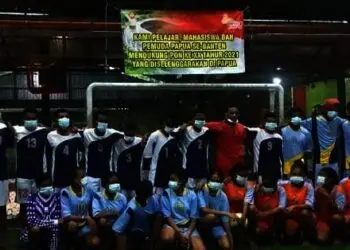 Pelajar dan Pemuda Papua Bertanding Futsal