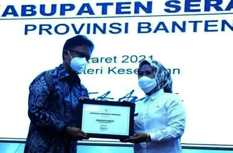 Kemenkes RI Apresiasi Kabupaten Serang