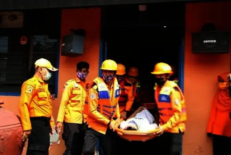 Tiba-tiba Terdengar Ledakan di BPBD Kabupaten Serang