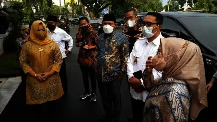 Jabar – Kab. Serang Jalin Kerjasama, Ridwan Kamil Kunjungi Pendopo