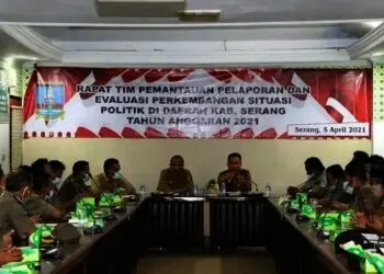 Kesbangpol Kabupaten Serang Intensifkan Rakor Jelang Pilkades