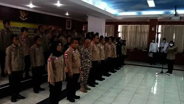 Tagana Kabupaten Serang Memohon Bantuan Kendaraan