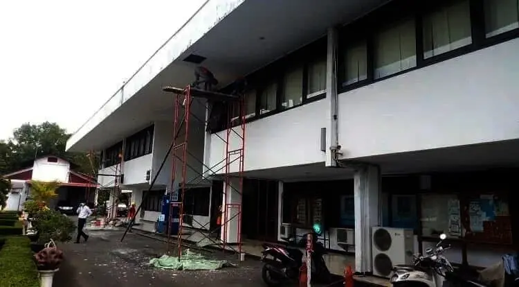 Gedung Setda Kabupaten Serang Sudah Banyak Yang Bocor