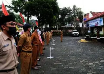 ASN Pemkab Pandeglang Bolos Apel, TPP Dipotong