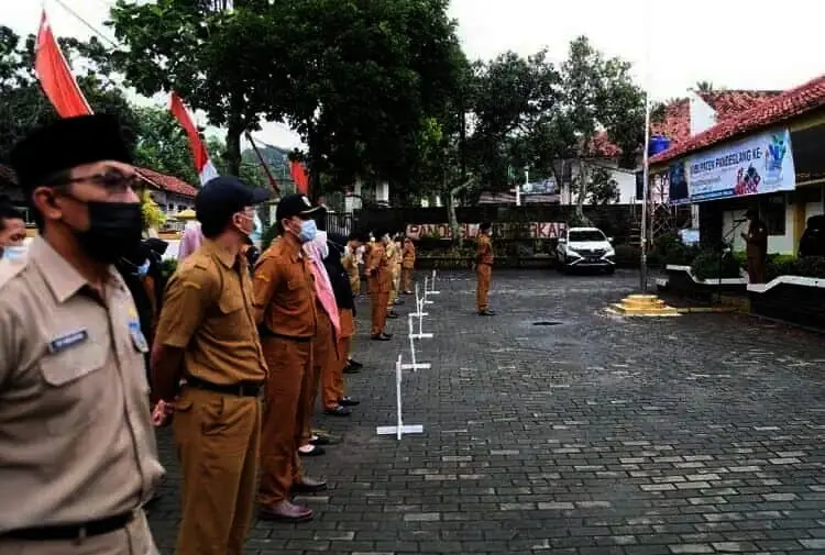 ASN Pemkab Pandeglang Bolos Apel, TPP Dipotong