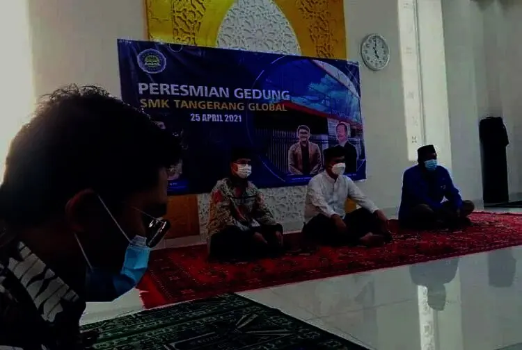 Resmikan Gedung Baru SMK Tangerang Global, Tabrani Berharap SMK Terus Berkembang