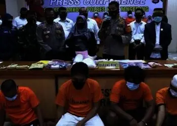 Pesta Sabu, Oknum Kades Balara Tangerang Ditangkap