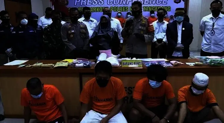 Pesta Sabu, Oknum Kades di Kecamatan Balaraja Ditangkap