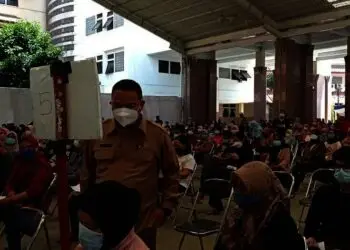 Puasa Hari Pertama, 2.500 Guru Divaksin di Kota Tangerang