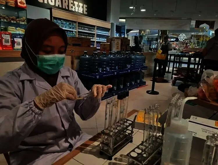 Loka POM Kabupaten Tangerang Dapati Takjil Berformalin