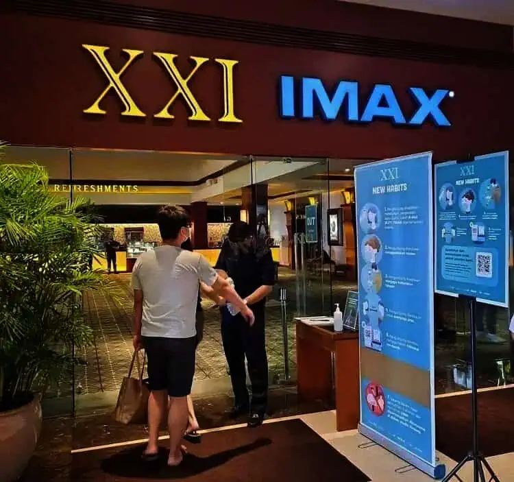 Diizinkan Buka, Cinema XXI & Timezone SMS Jadi Percontohan
