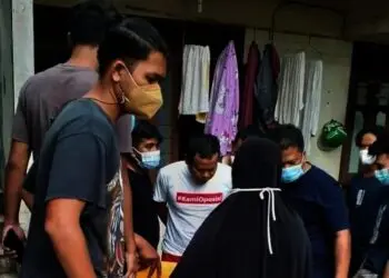 Ojol Terduga Teroris Mengaku Jemur Bahan Peledak di Rumahnya