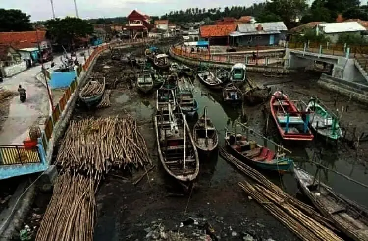 Muara Dangkal, Nelayan Minta Normalisasi dI Desa Ketapang Kecamatan Mauk