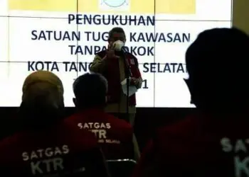 Lindungi Warga Tangsel Dari Asap Rokok, Satgas KTR Dikukuhkan