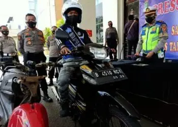 Ditilang Polisi Dapat Hadiah Motor, Marwan Pelaku Freestyle di Bintaro Jadi Duta Keselamatan Lantas