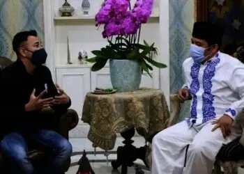 Sambangi Walikota Arief, Rafi Ahmad Jajaki Kerjasama Persikota