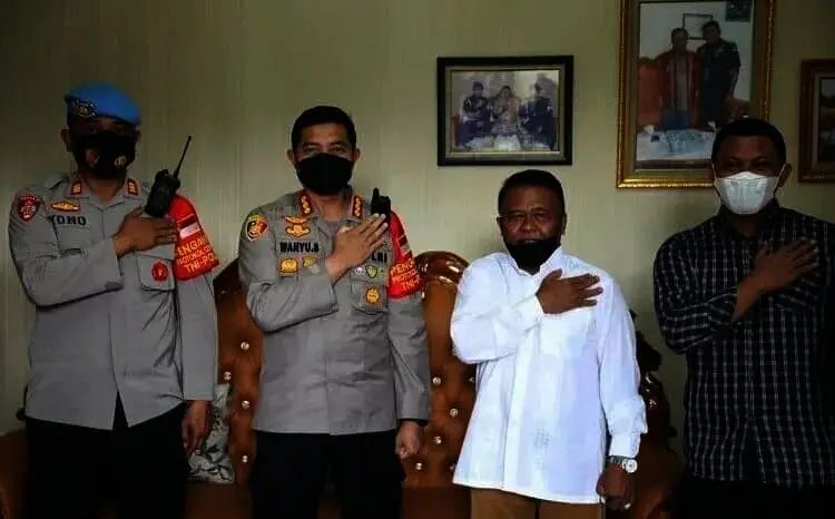 Implementasi Program Kapolda Kapolresta Tangerang Sowan ke Sesepuh Tigaraksa