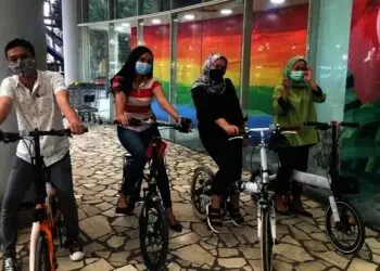 Demi Pengunjung, Balekota Izinkan Pesepeda Masuk Mal