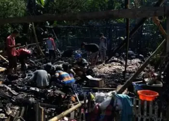 Dilalap Api, Rumah di Cikeusik Pandeglang Rata dengan Tanah