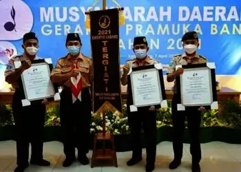 Prestasi Untuk Ketiga Kalinya, Kabupaten Tangerang Raih Predikat Kwarcab Tergiat 1 di Banten
