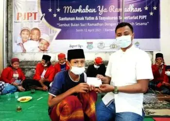 Sambut Bulan Ramadhan, PJPT Santuni 50 Anak Yatim