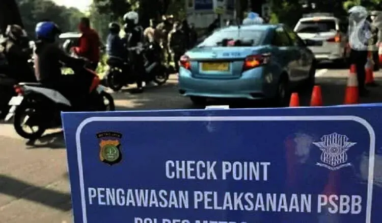 Sekat Pemudik, Polres Tangsel Dirikan Check Point