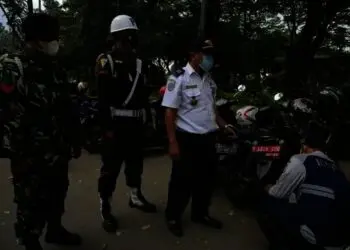 Parkir Secara Liar, 139 Kendaraan Digembosi Petugas Dishub Kota Tangerang
