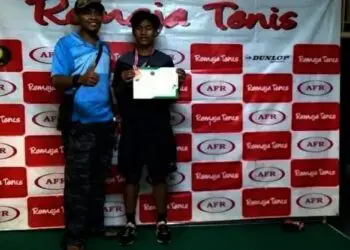 Naik Kelas, Petenis Remaja Kabupaten Tangerang Juara Ketiga