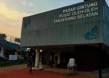 Pasar Oleh-Oleh Gintung Tangsel Sudah Diisi 10 Koperasi