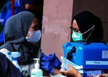 Vaksinasi Dosis Kedua Guru Pada Hari Pertama Ramadhan