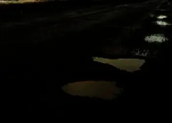 Jalan Ciater Tangsel Masih Berlubang dan Banyak Tambalan