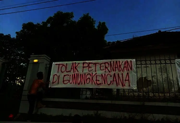Warga Gunungkencana Lebak Tolak Wilayahnya Jadi Lahan Peternakan