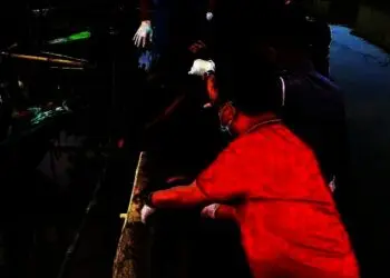 Geger Ada Mayat Pria Mengapung di Sungai Cimanceuri