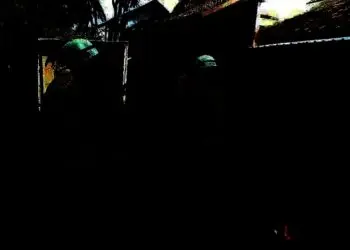 24 Kobong Santri Ponpes Al-Hidayat di Solear Tangerang Ludes Dilalap Api