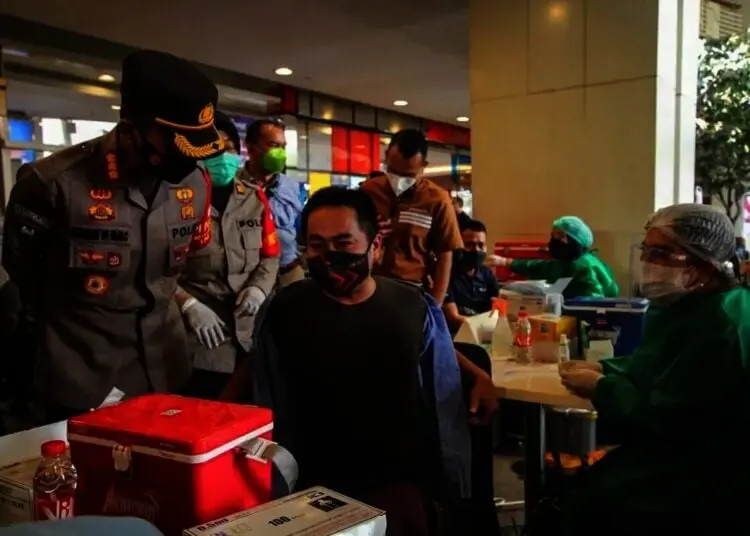 Polrestro Tangerang Gelar Vaksinasi Covid-19