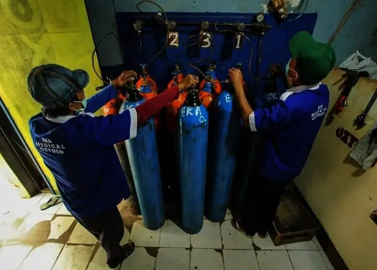 Permintaan Oksigen Medis Meningkat