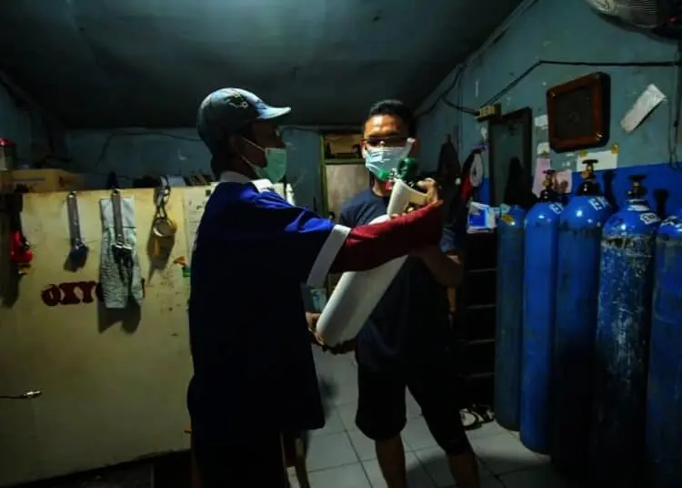 Permintaan Oksigen Medis Meningkat