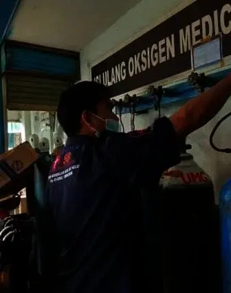 Permintaan Tinggi, Apotek di Kota Tangerang Minim Stok Tabung Oksigen
