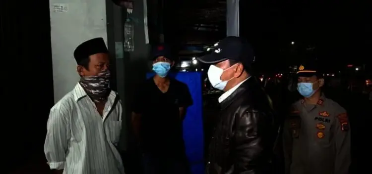 Sekda Tegur Langsung Pemilik Usaha, Bubarkan Kerumunan Ojek Online